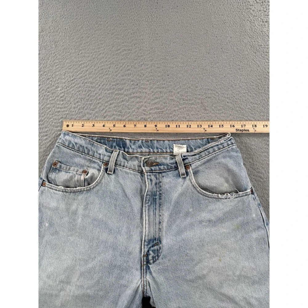 Vintage Levi's 560 Loose Fit Straight Leg Jeans Men 32x33 Distressed Grunge 1997